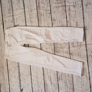 Paige White Verdugo Ankle Skinny Jeans 27